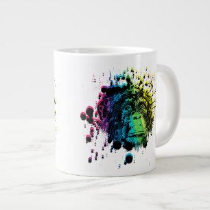 Rainbow Chimpanze Jumbo-Tasse