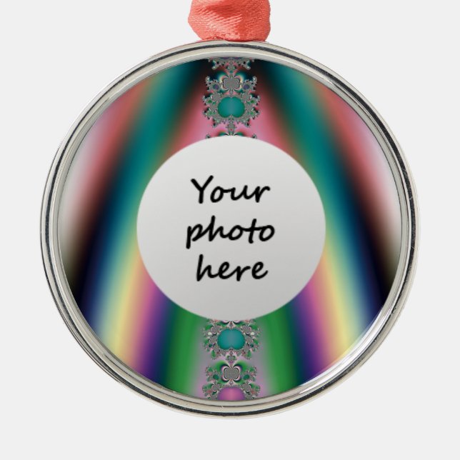 Rainbow Christmas Ornament (Vorne)