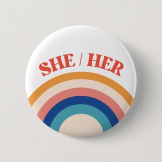 Rainbow Circle Button