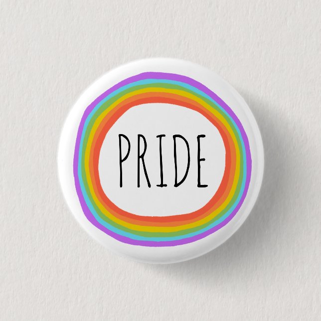 Rainbow Circle Button (Vorderseite)