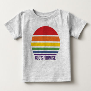 Rainbow Circle Graues T-Shirt