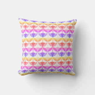 Rainbow Circle Pattern farbenfroh Moderne Kissen
