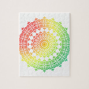 Rainbow Circles Puzzle