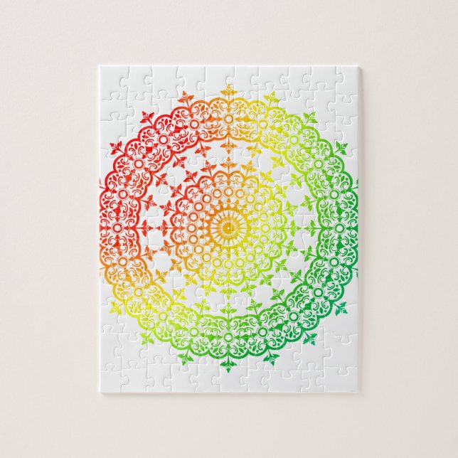 Rainbow Circles Puzzle (Vertikal)