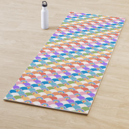 Rainbow Clamshell Yogamatte