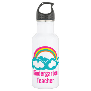 Rainbow Cloud Kindergarten Lehrer Edelstahlflasche