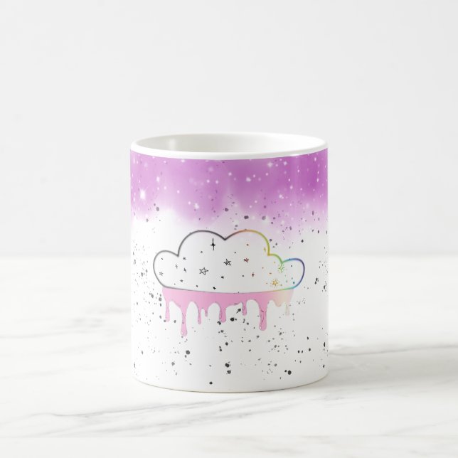 Rainbow Cloud-Tasse Kaffeetasse (Mittel)