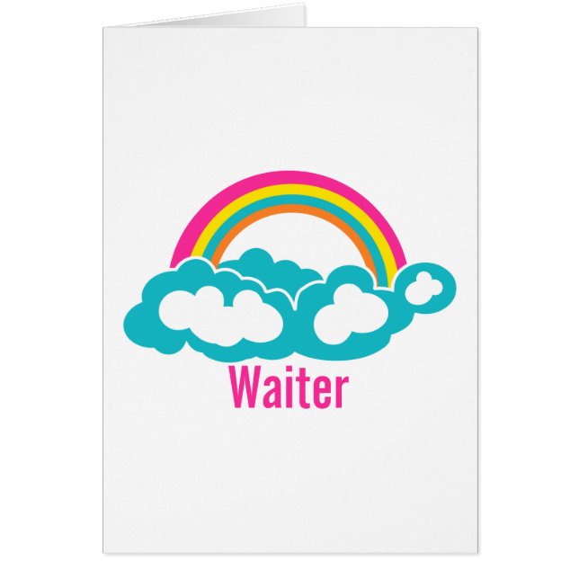 Rainbow Cloud Waiter (Vorne)