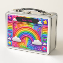 Rainbow Clouds Colorful Sky Pattern Name 