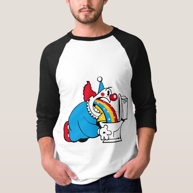 Rainbow Clown T-Shirt (Vorderseite)