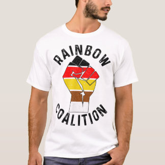 Rainbow Coalition Fred Hampton Chicago Politics T-Shirt