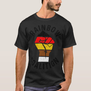 Rainbow Coalition Fred Hampton - Chicagoer Politik T-Shirt