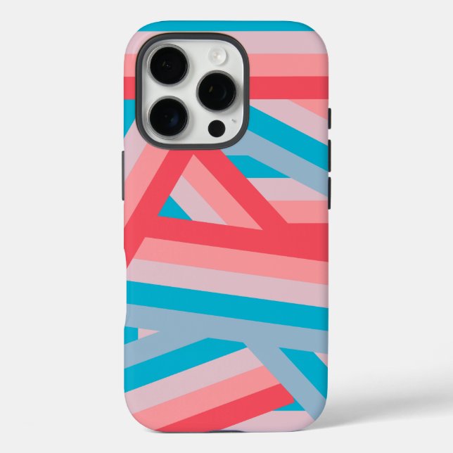 Rainbow Collage Case-Mate iPhone Hülle (Rückseite)