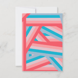 Rainbow Collage Dankeskarte