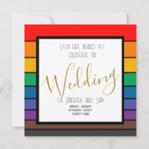 Rainbow Color Block Strips