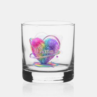Rainbow Color Design Whiskyglas