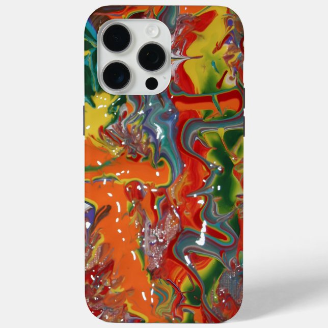 Rainbow Color Flow Art Case-Mate iPhone Hülle (Rückseite)