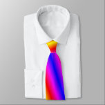 Rainbow Color Neck Tie Krawatte<br><div class="desc">Krawatte mit Regenbogenfarben - MIGNED-Design</div>