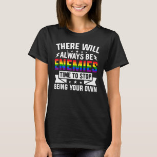 Rainbow Color Pride Lgbt Gay Bisexual Transgender T-Shirt