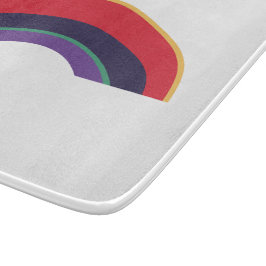 Rainbow Color Regenbogen Arcobaleno Schneidebrett