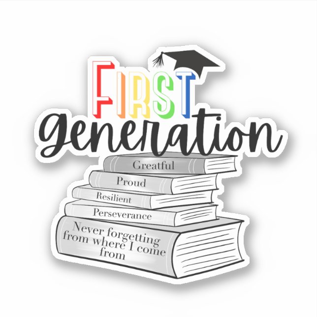 Rainbow Colorado erste Generation mit Büchern Aufkleber (Vorderseite)