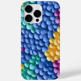 RAINBOW COLORED 3-D SEHEN TINTE BLUME Case-Mate iPhone 14 PRO MAX HÜLLE