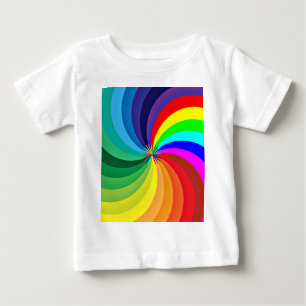 Rainbow Colored Mandala-46556 Baby T-shirt