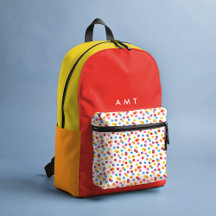 Rainbow Colorful Gumball Personalisierter Name Ini