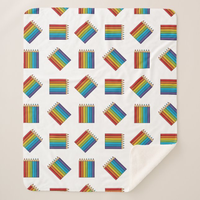 Rainbow Coloring Pencies Sherpadecke (Vorderseite)