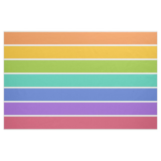Rainbow Colors Custom Stoff (Yard (91,4 cm))