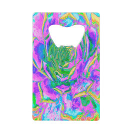 Rainbow Colors Fiesta Succulent Sedum Rosette Geldbeutel Flaschenöffner