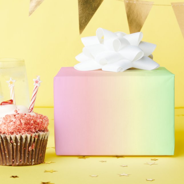 Rainbow Colors Geschenkpapier (Geburtstagsparty)