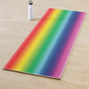 Rainbow colors Pride lgbtq lgbt flag pattern Yogamatte