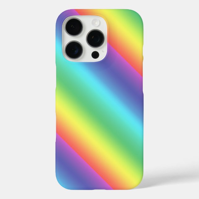 Rainbow Colors Spectrum Case-Mate iPhone Hülle (Rückseite)
