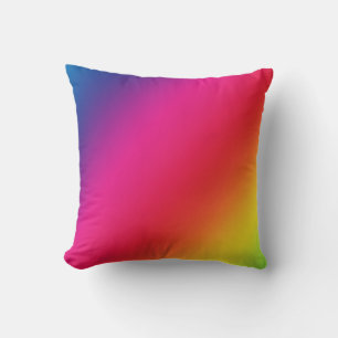 Rainbow Colors Throw Kissen