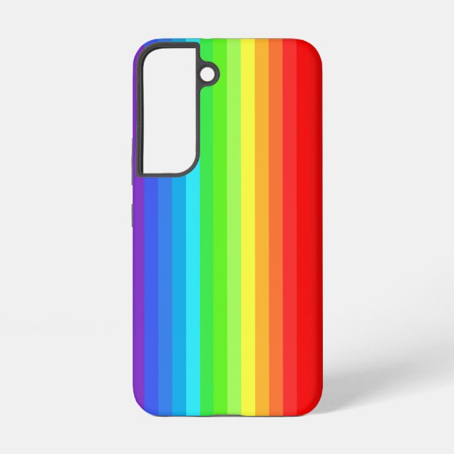 Rainbow Colors Your Samsung Galaxy oder iPhone Cas Hülle (Rückseite)
