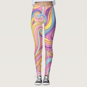 Rainbow Comet: Magical Dreamy Sky. Leggings