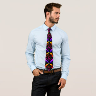 Rainbow Concho Blume Krawatte