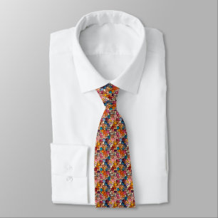 Rainbow Cork Necktie Krawatte