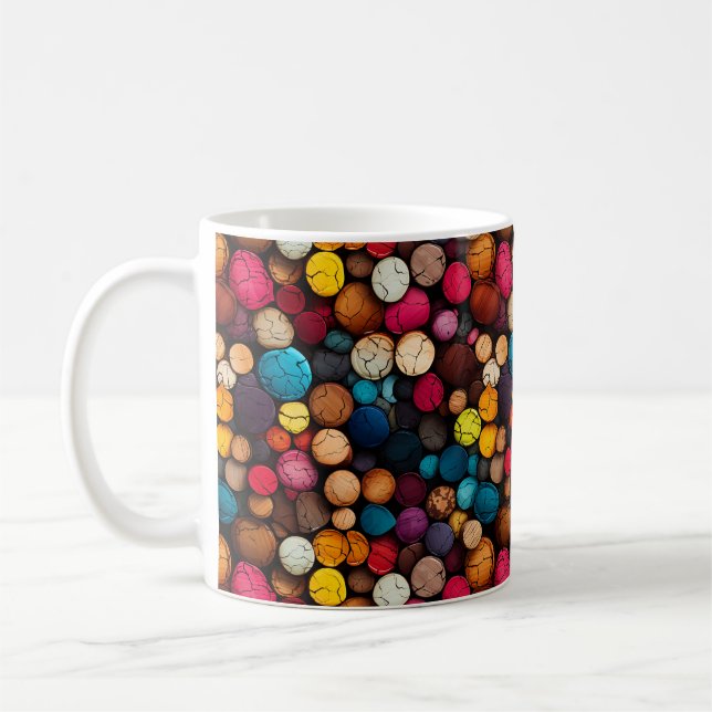 Rainbow Cork Tasse (Links)