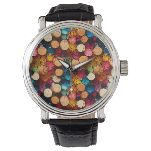 Rainbow Cork Watch Armbanduhr
