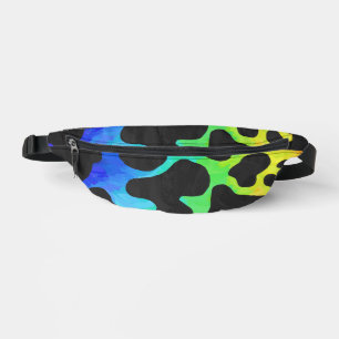 Rainbow Cow Gepunktetes Muster Bauchtasche