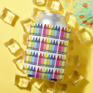 Rainbow Crayons Artist Art Class Birthday Party Dosenkühler
