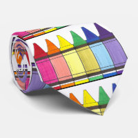 Rainbow Crayons Artist Art Supplier Teacher Pride