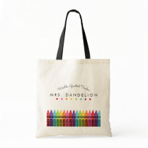 Rainbow Crayons Kindergarten Teacher-Geschenk