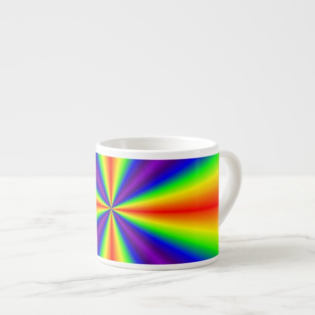 Rainbow Cross Espressotasse (Vorderseite Rechts)