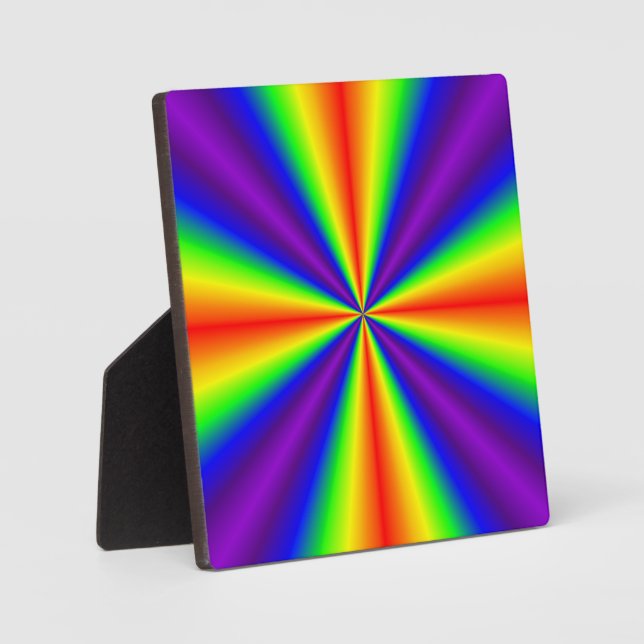 Rainbow Cross Fotoplatte (Vorderseite)