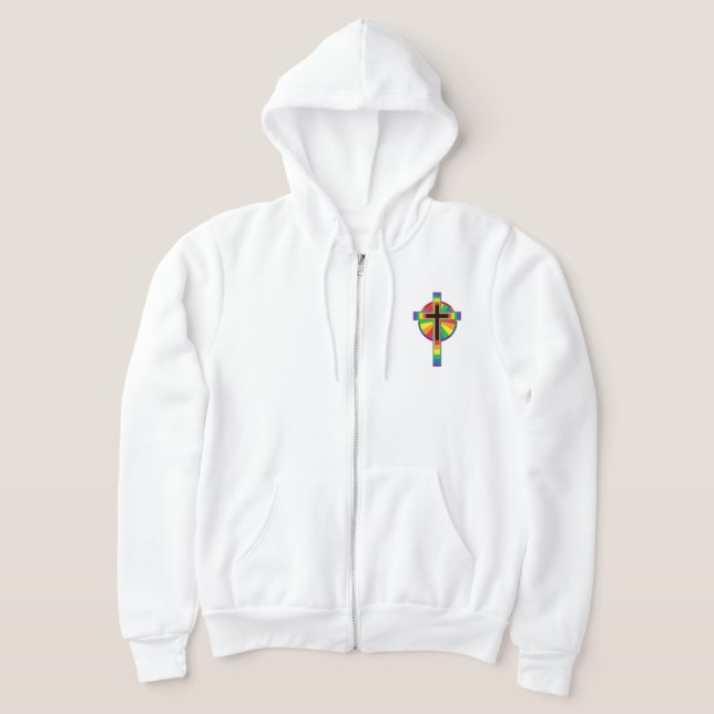 Rainbow Cross Hoodie (Ablage )