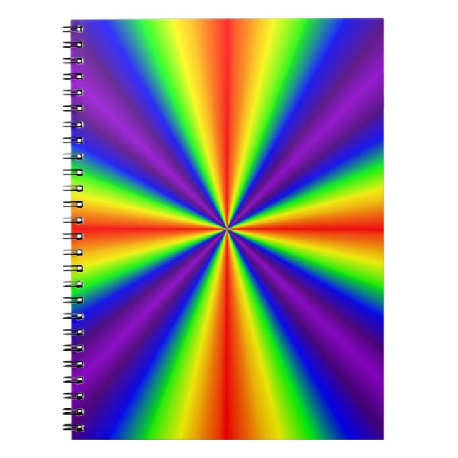 Rainbow Cross Notizblock (Vorderseite)
