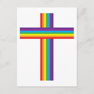 Rainbow CROSS Postkarte